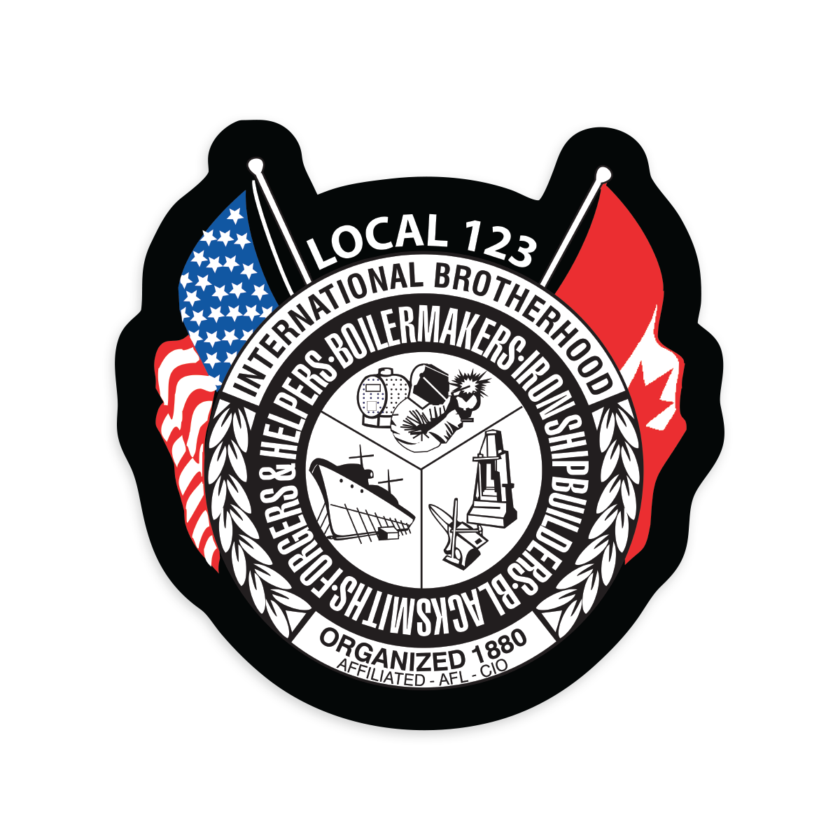 Basic Boilermaker Logo Decal