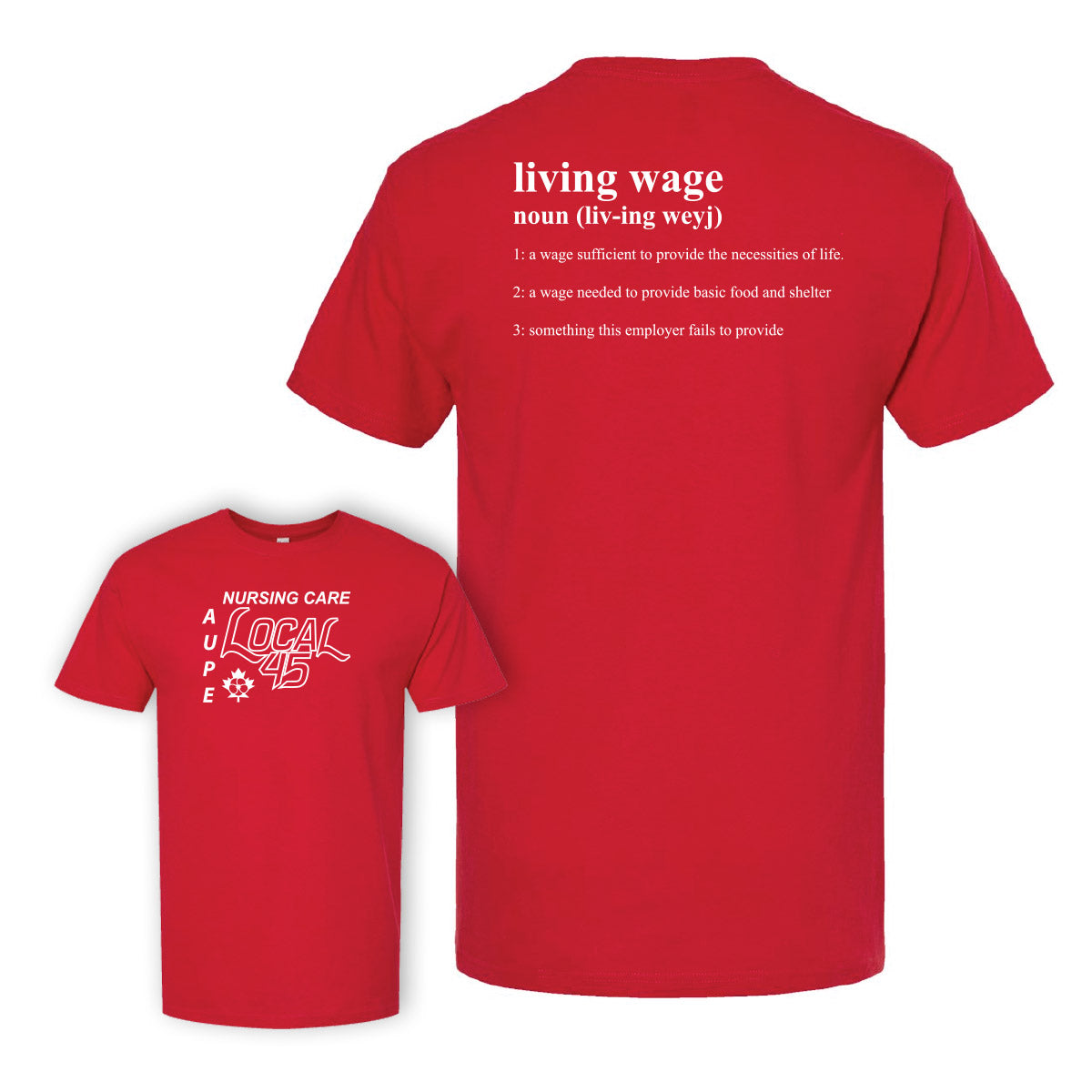 AUPE 45 - Living Wage Apparel