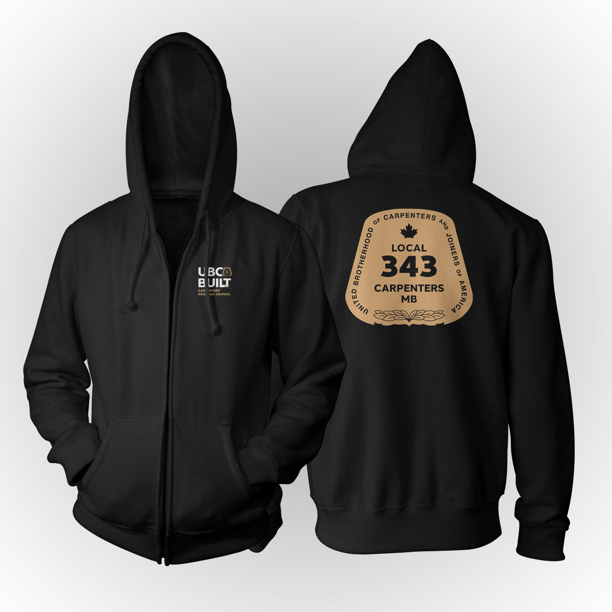 Carpenters 343 - Basic Badge Logo Apparel