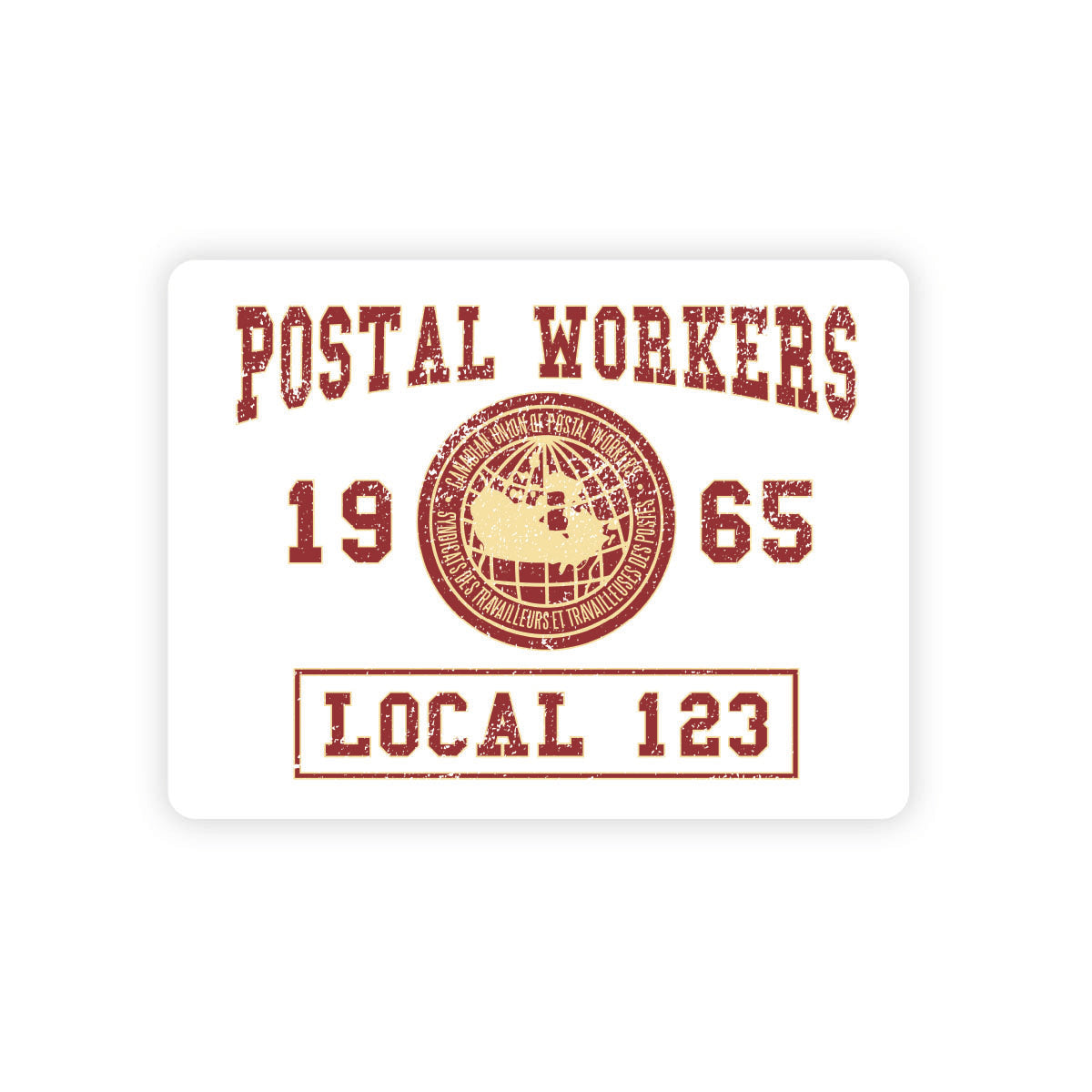 CUPW Collegiate Decal