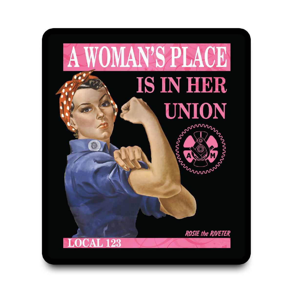 IAM Classic Rosie Decal