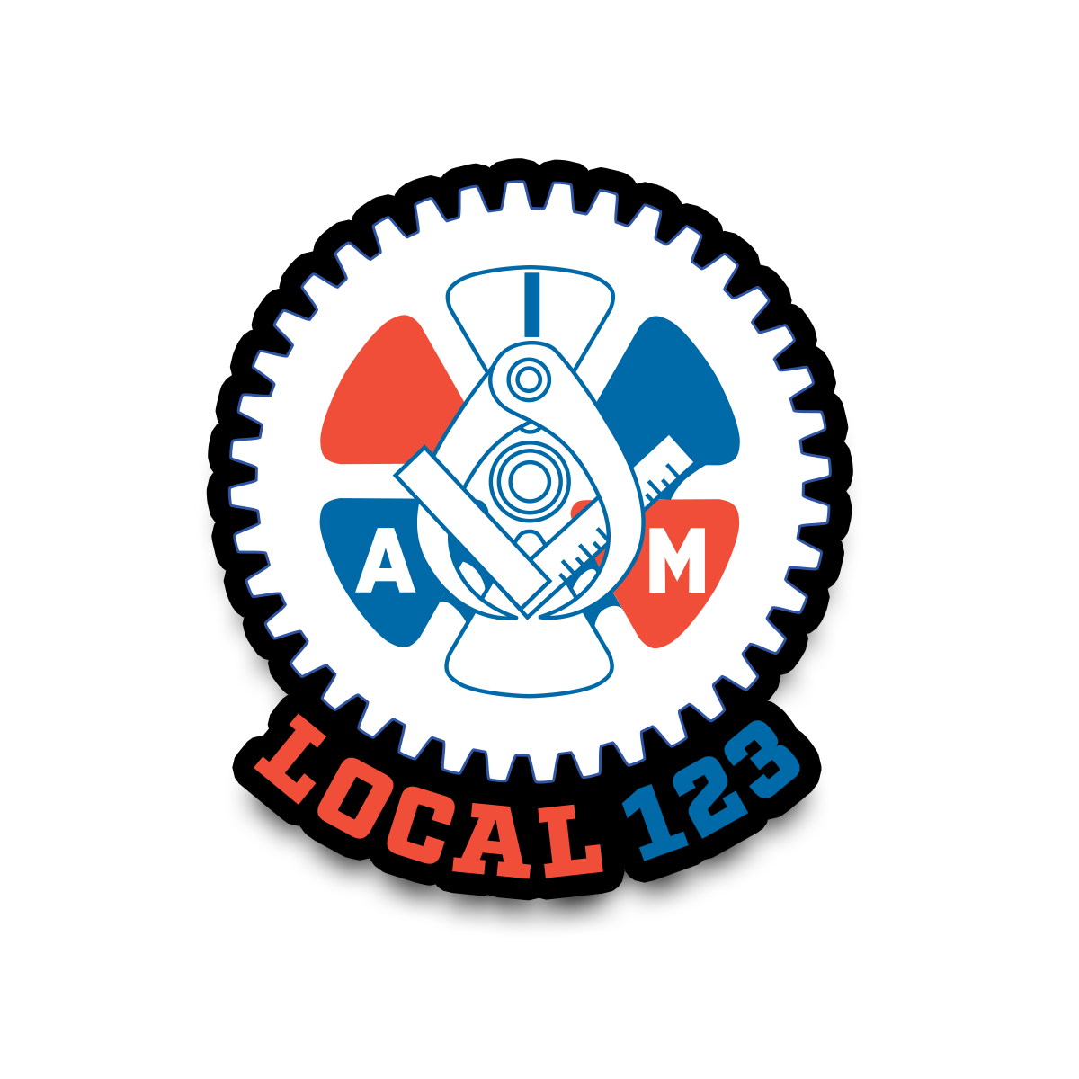 IAM Basic Logo Decal