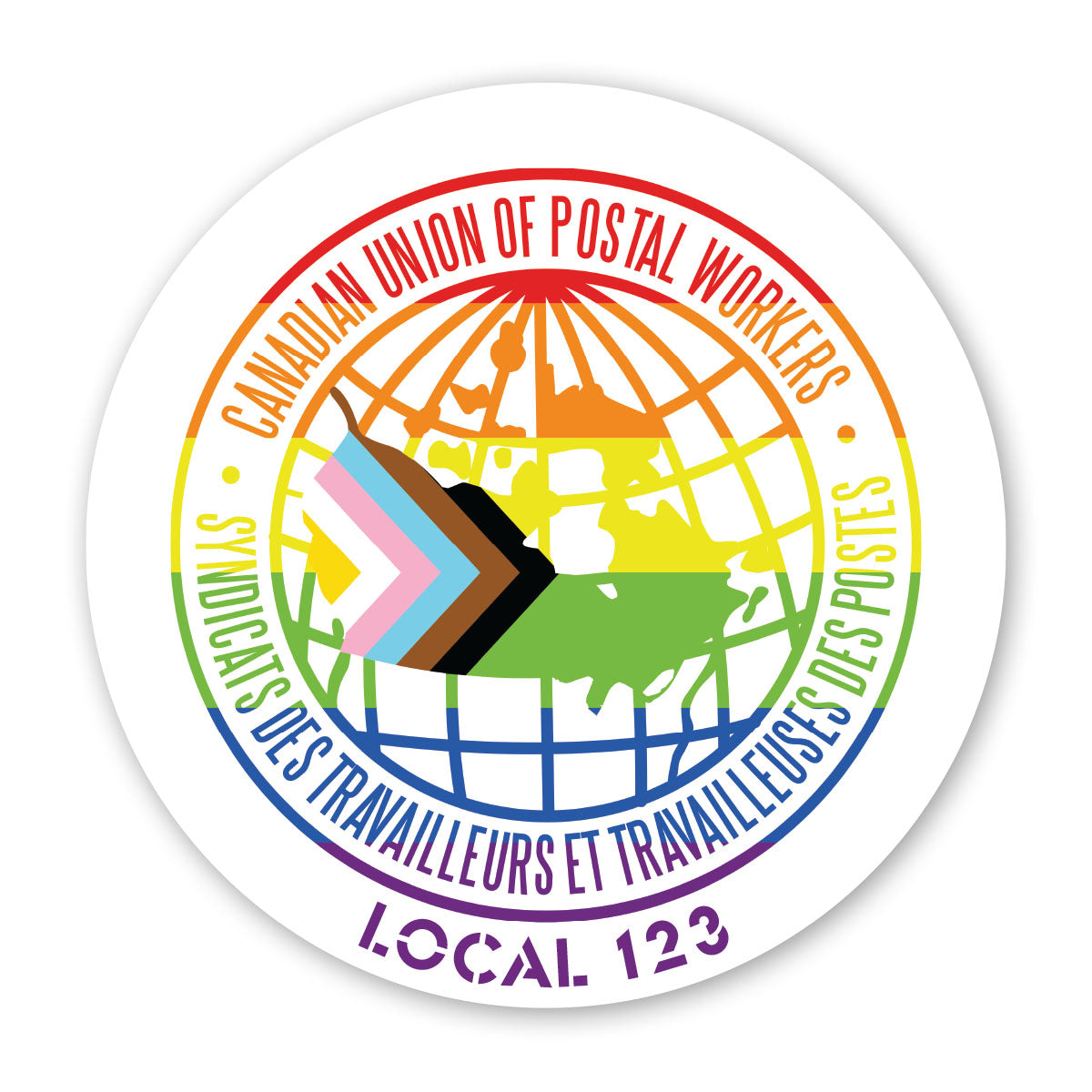 CUPW - Pride Inclusive Decal