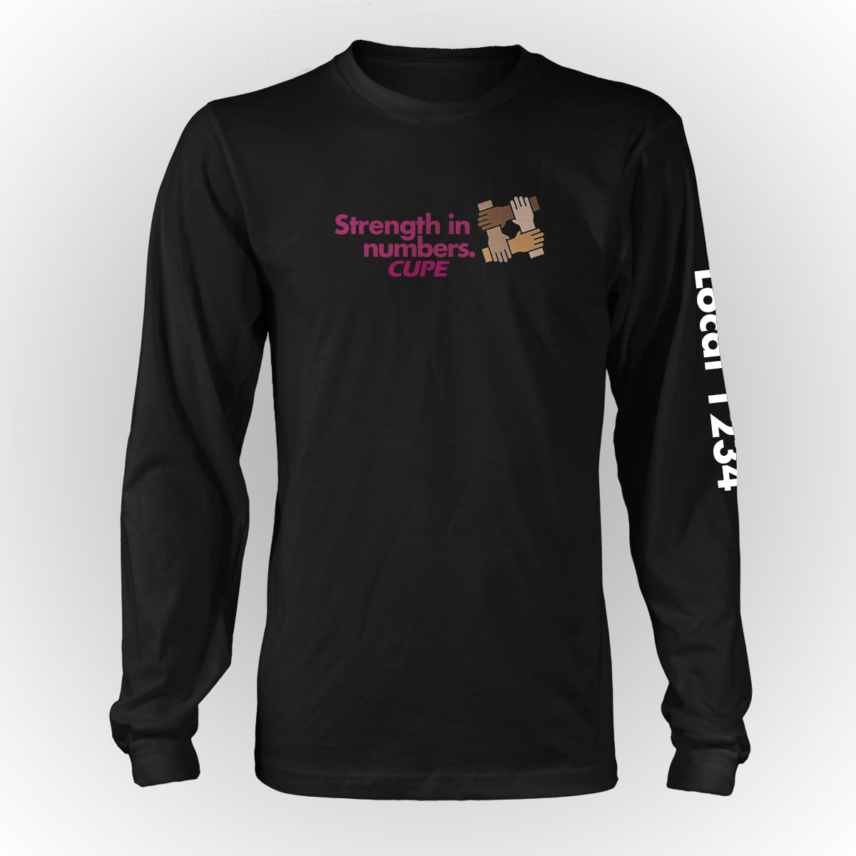 EWSC - Strength in Numbers Apparel CUPE Logo (Customized)