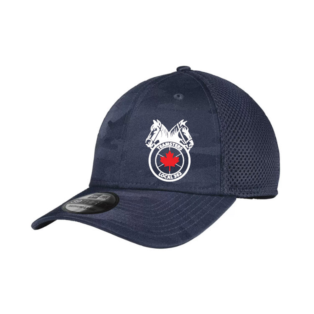 Teamsters 362 - Tonal Camo Cap - White & Red Embroidery