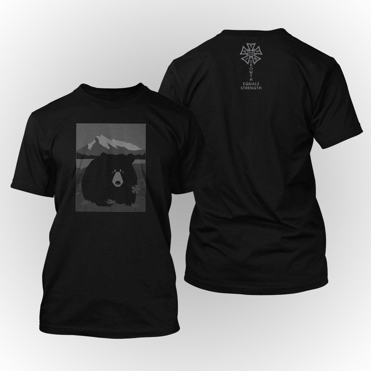 IATSE 212 - Bear Greyscale Apparel