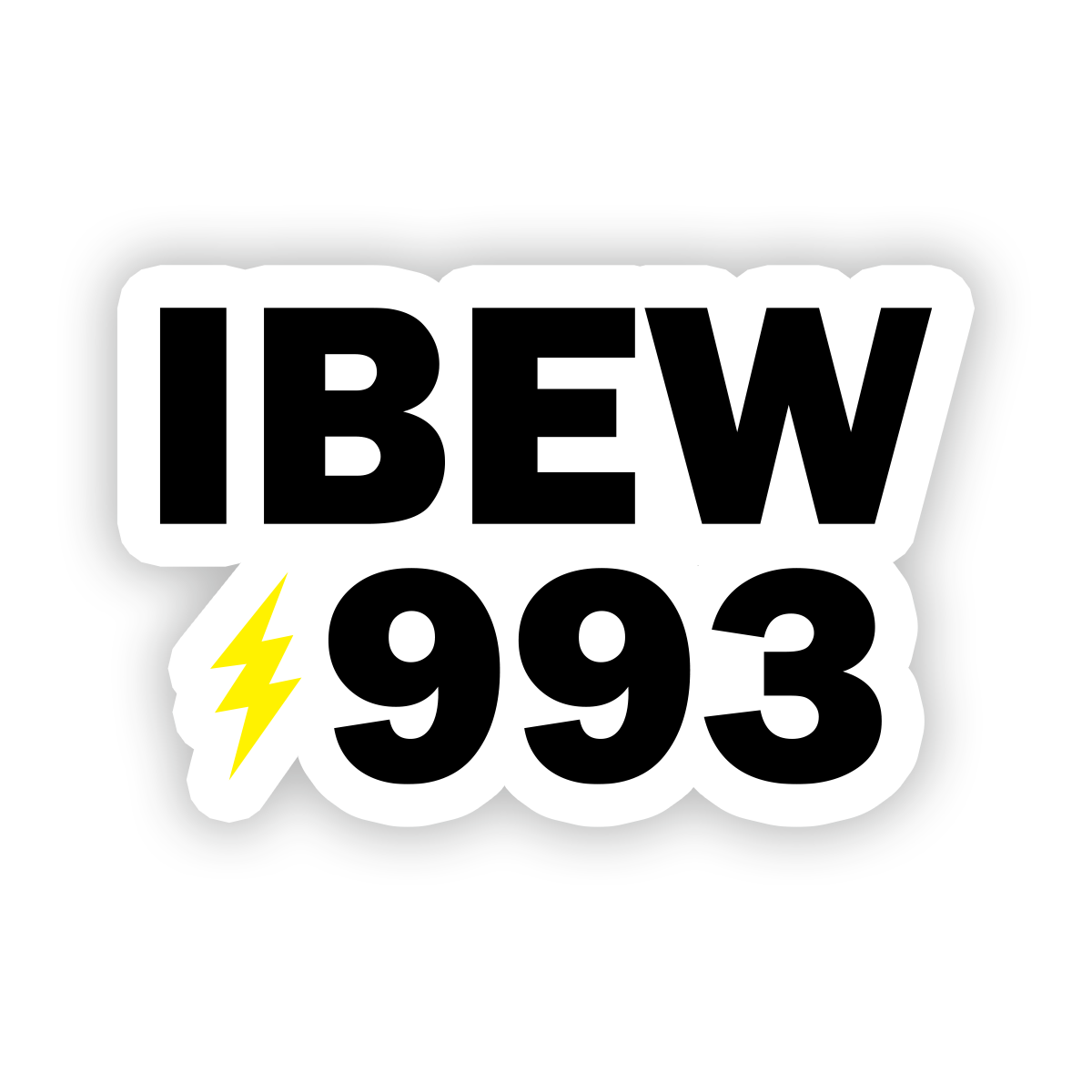 IBEW 993 - Basic Logo Decal
