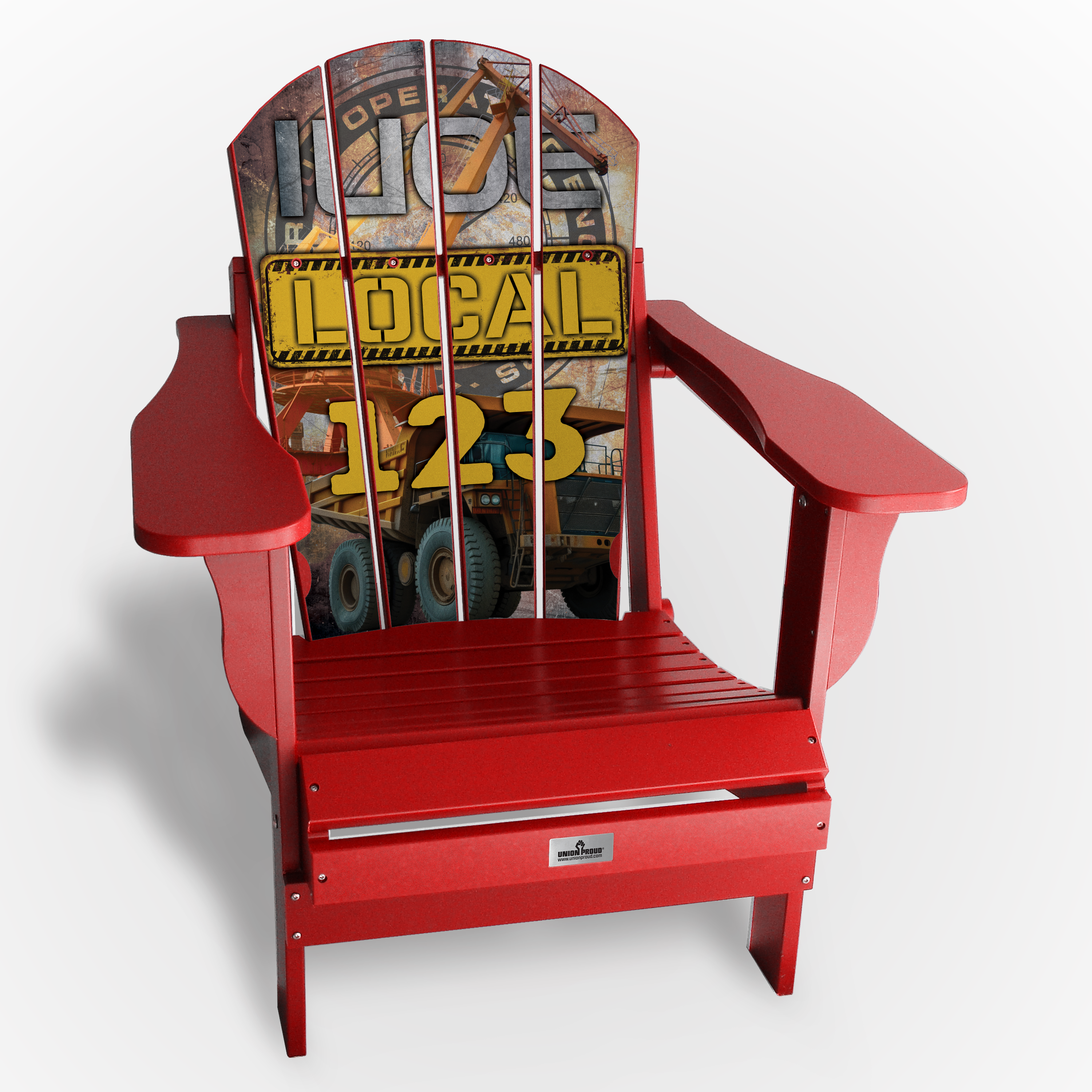 IUOE Adult Resin Folding Chair