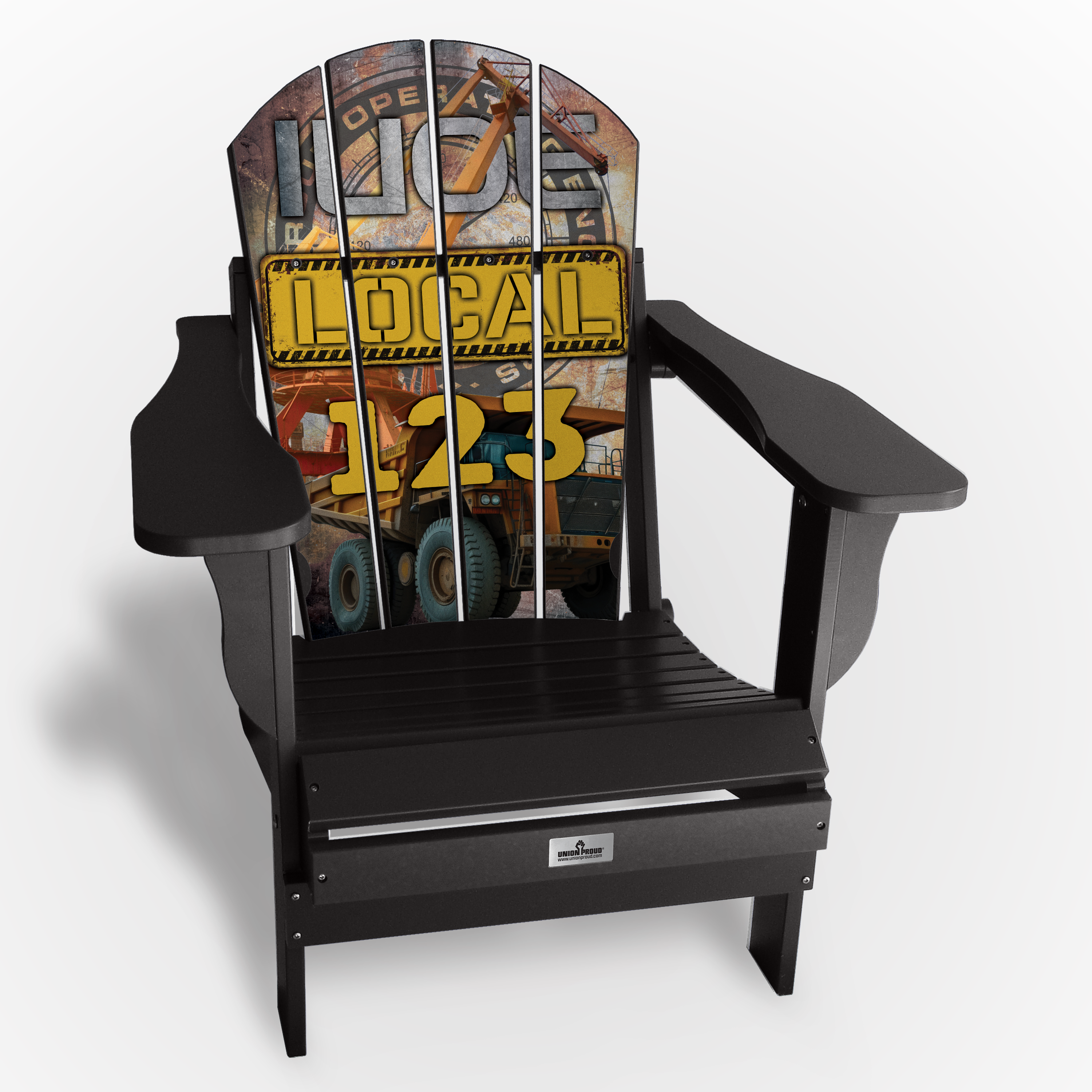 IUOE Adult Resin Folding Chair