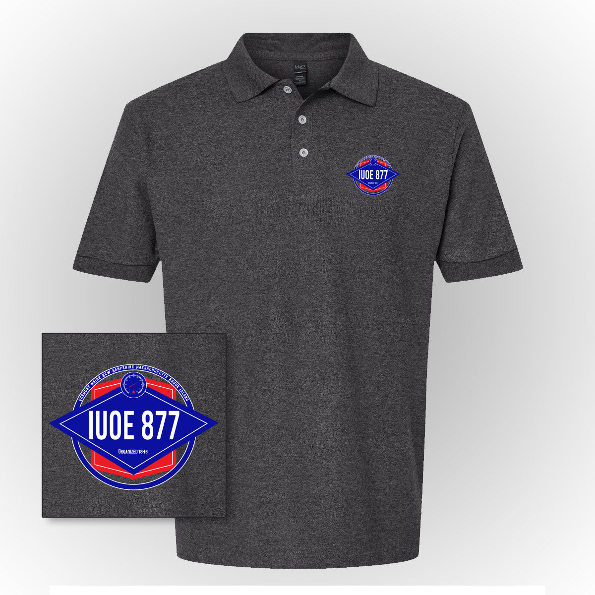 Diamond Logo Polo - IUOE 877