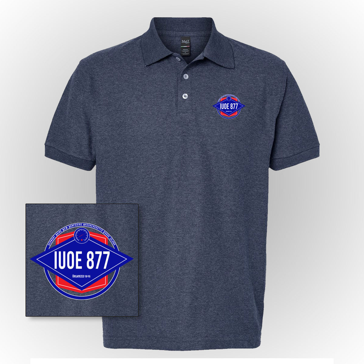 Diamond Logo Polo - IUOE 877