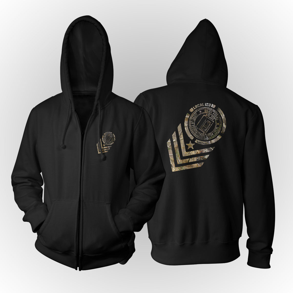 Elevator Constructors Union - Military Camo Apparel