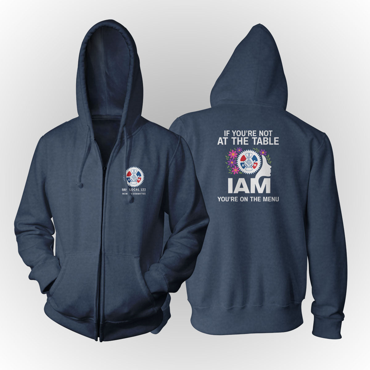 Machinists - At the Table Apparel (Heather Navy)