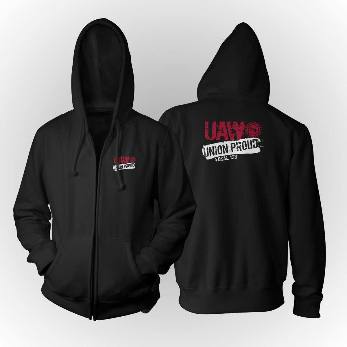 UAW Union Proud Splatter Apparel