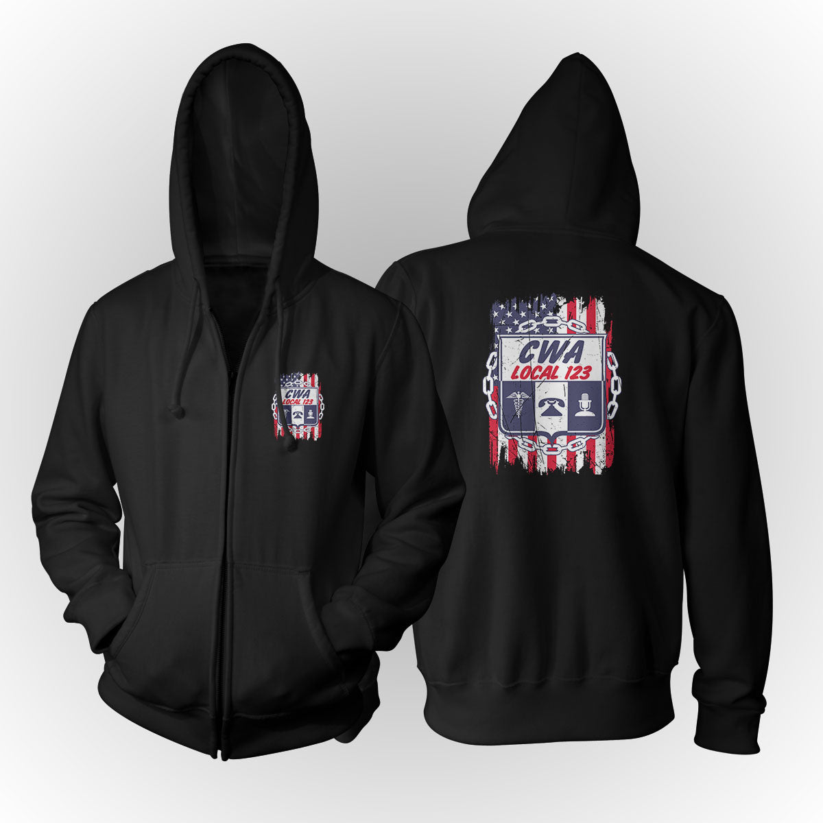 CWA - American Flag Basic Apparel