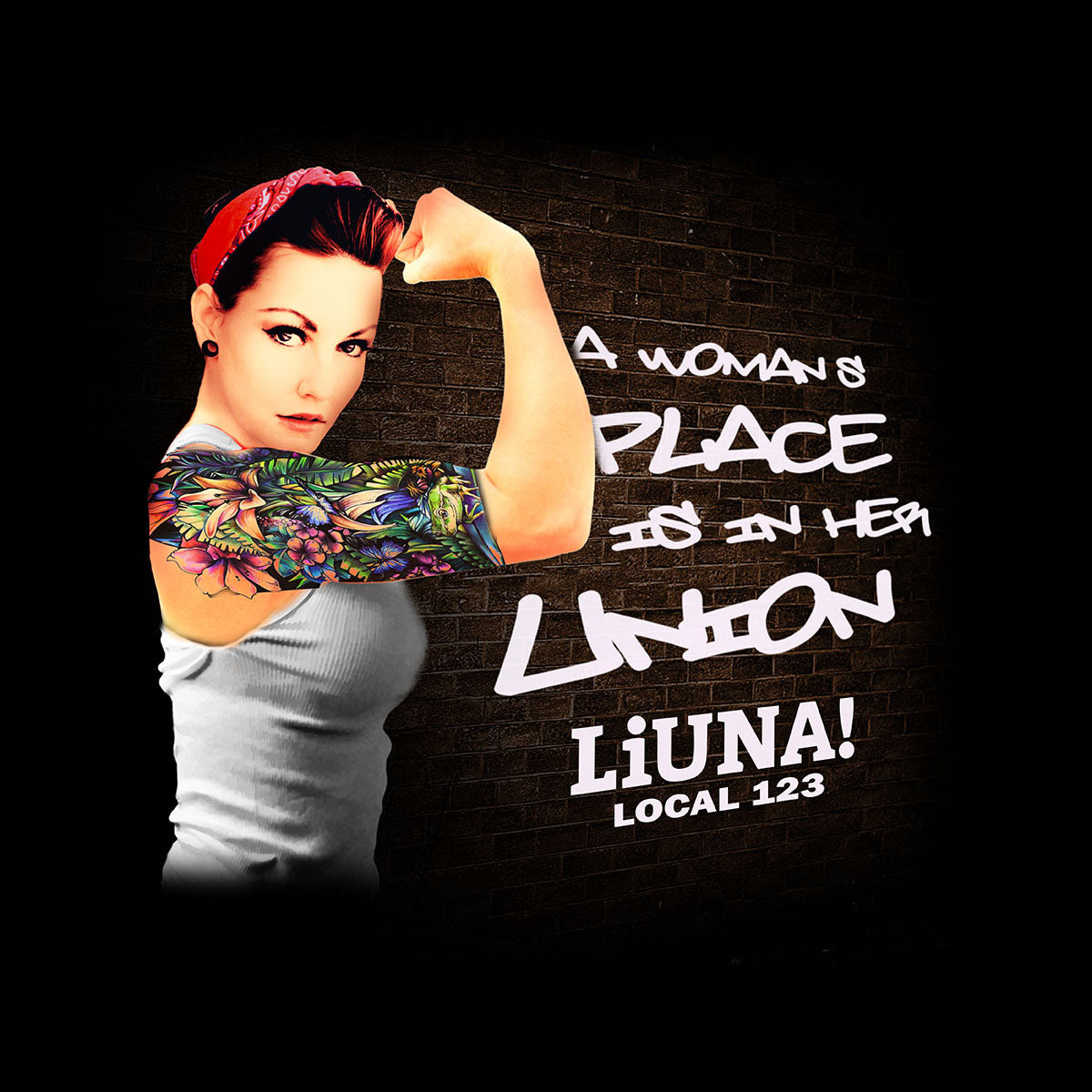 LiUNA Modern Rosie Apparel