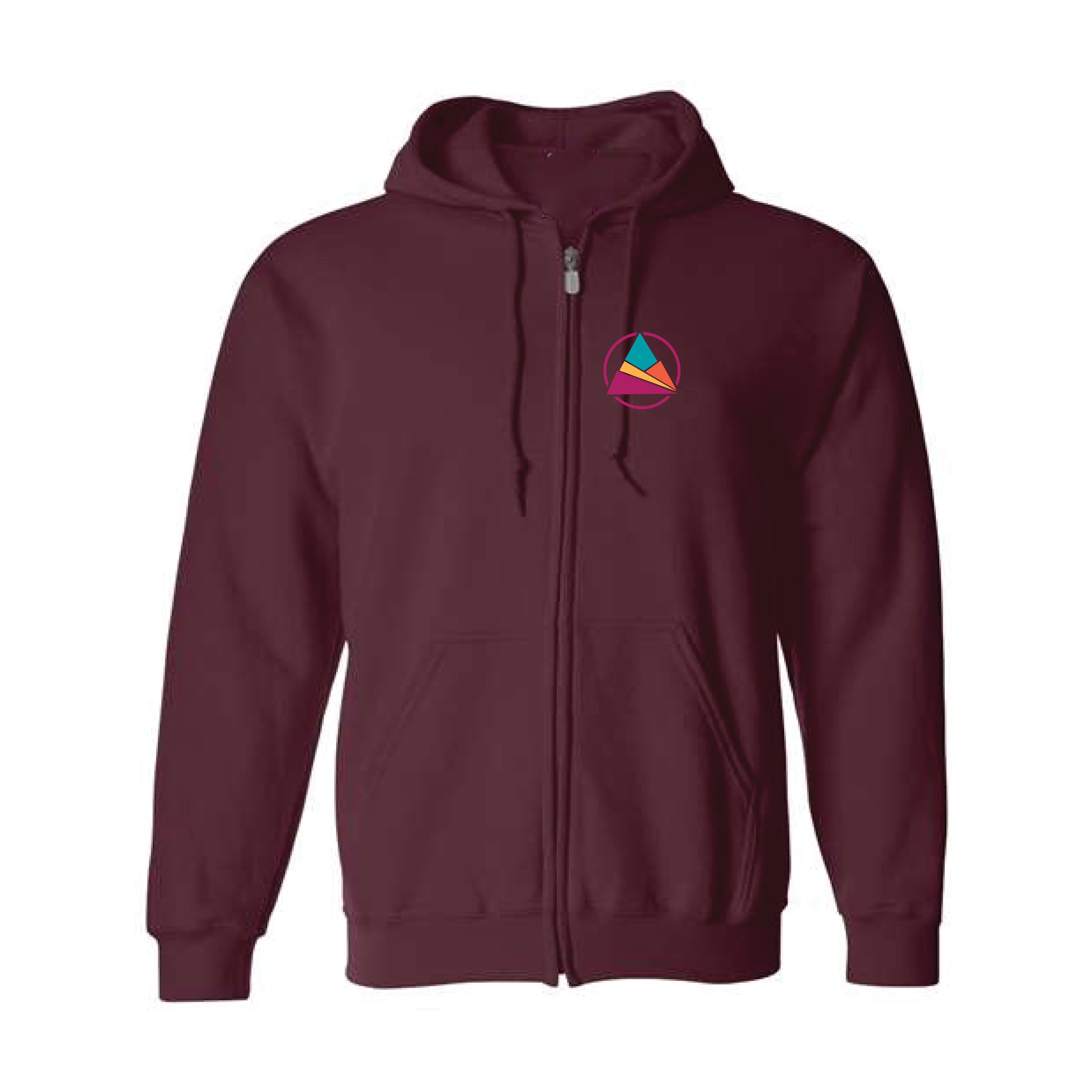 Maroon Full Zip - CUPE Alberta