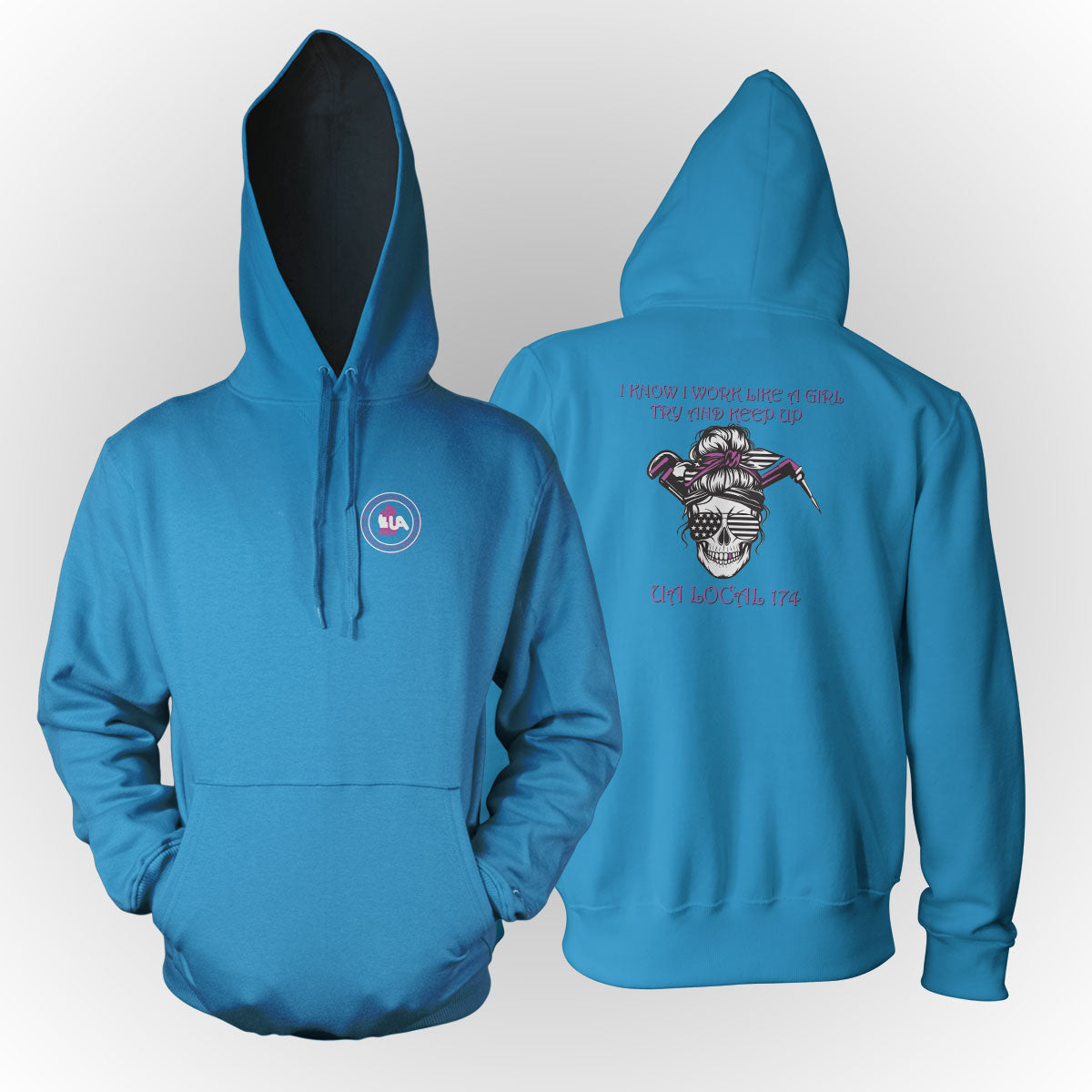 UA Local 174 Work Like A Girl Apparel