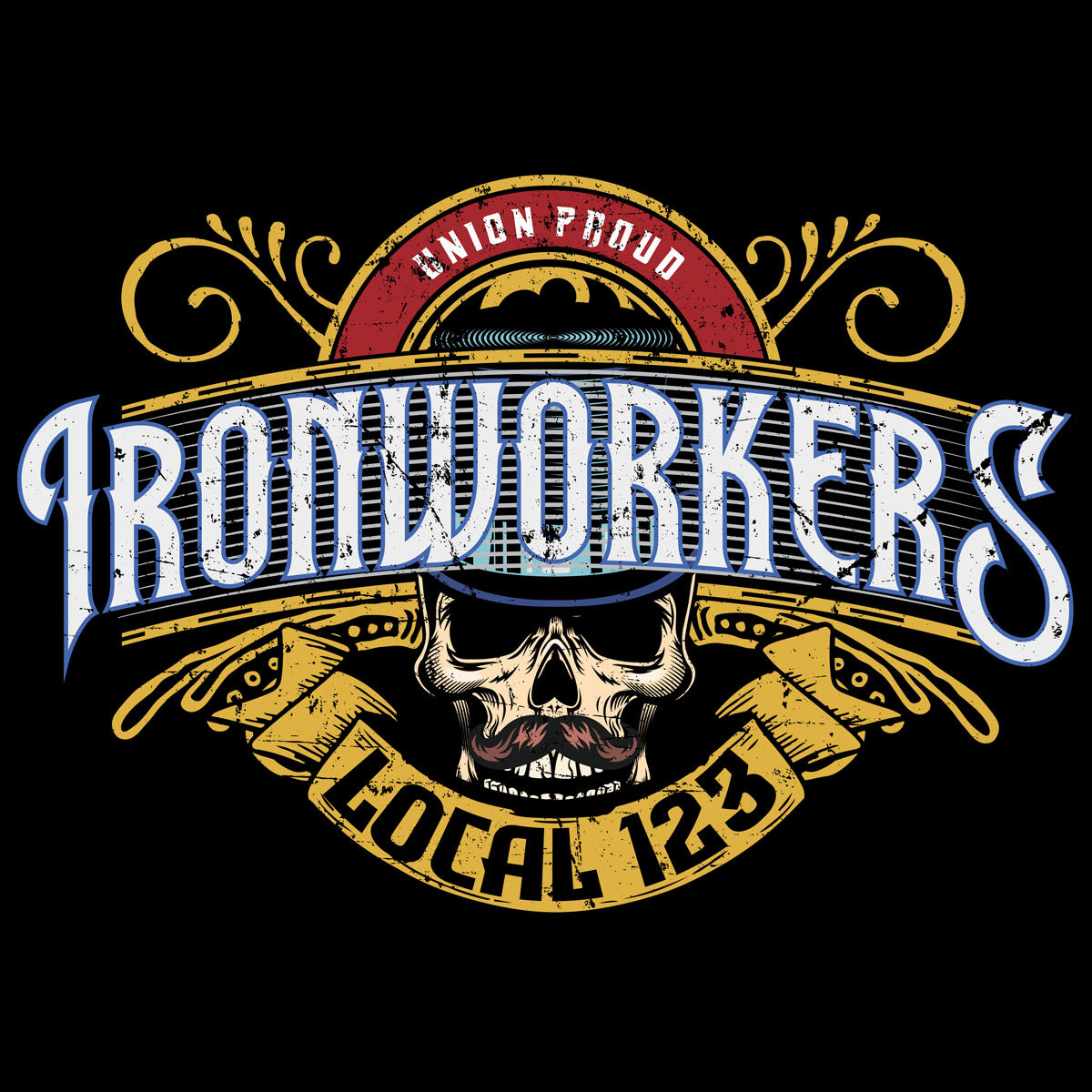 Ironworkers - Skull Hat