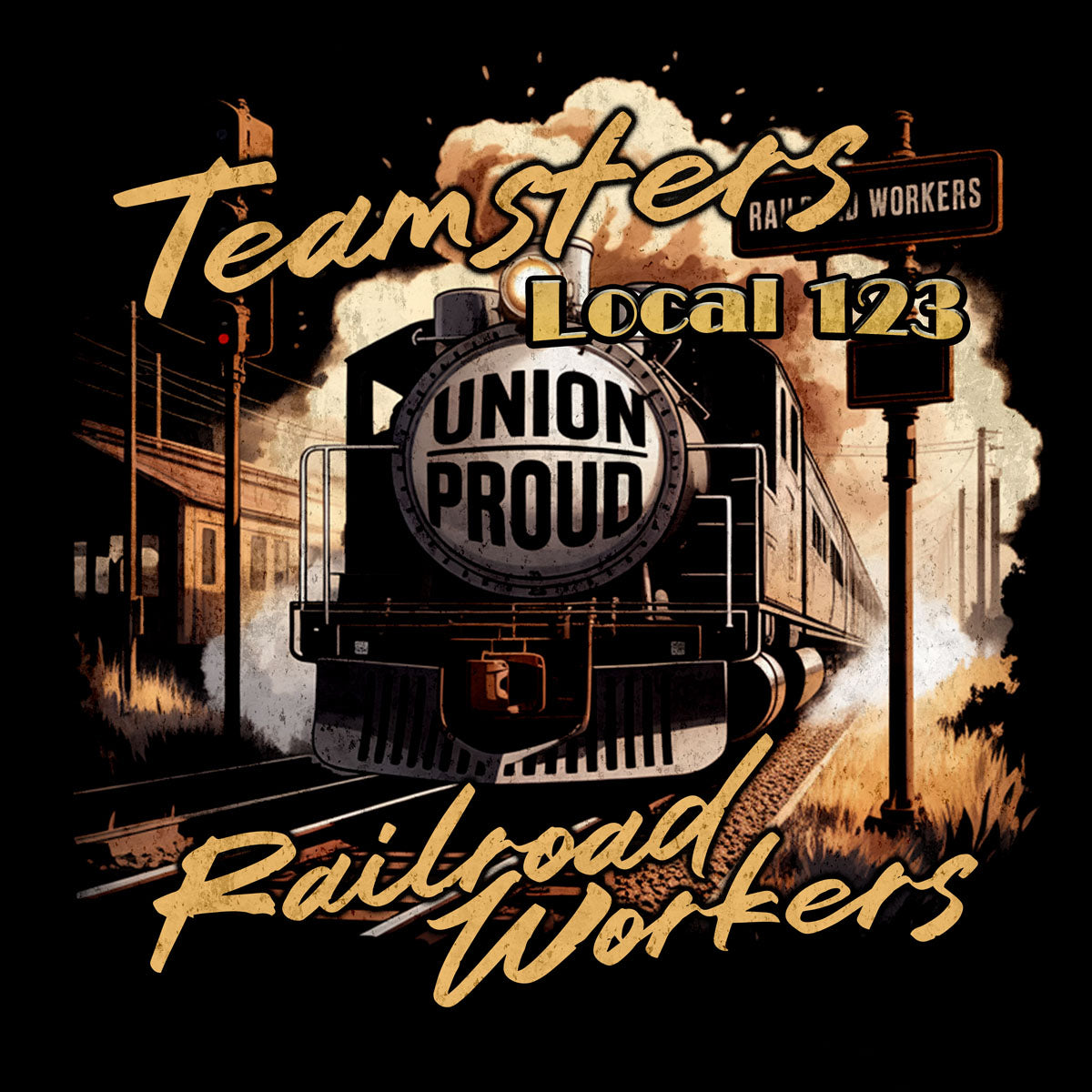 Teamsters - Railroad Workers Night Train