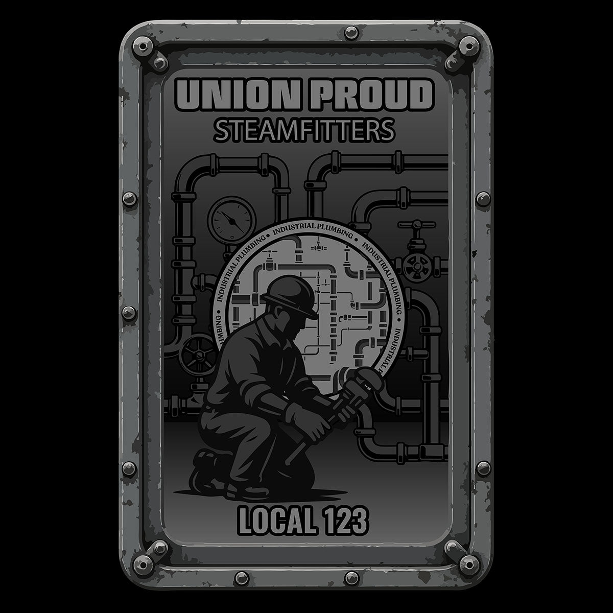 UA - Union Proud Steamfitters Decals