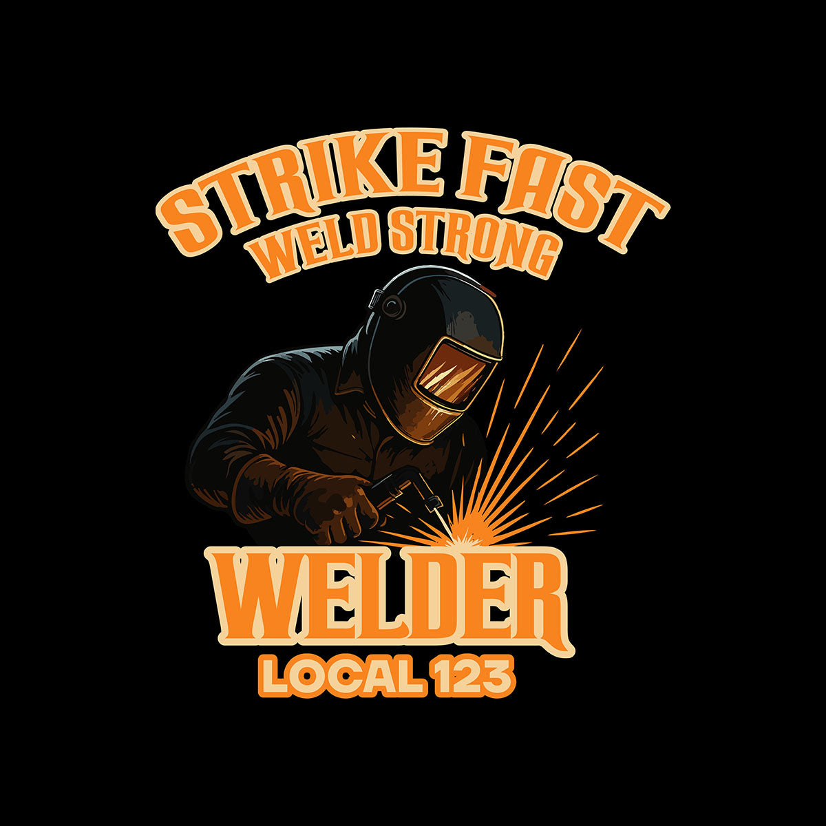 UA - Strike Fast Weld Strong Decals