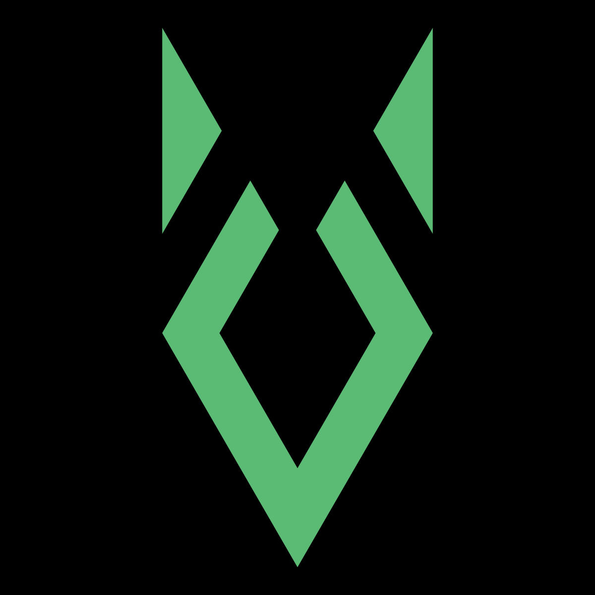AFL - Wolf Design (Green)