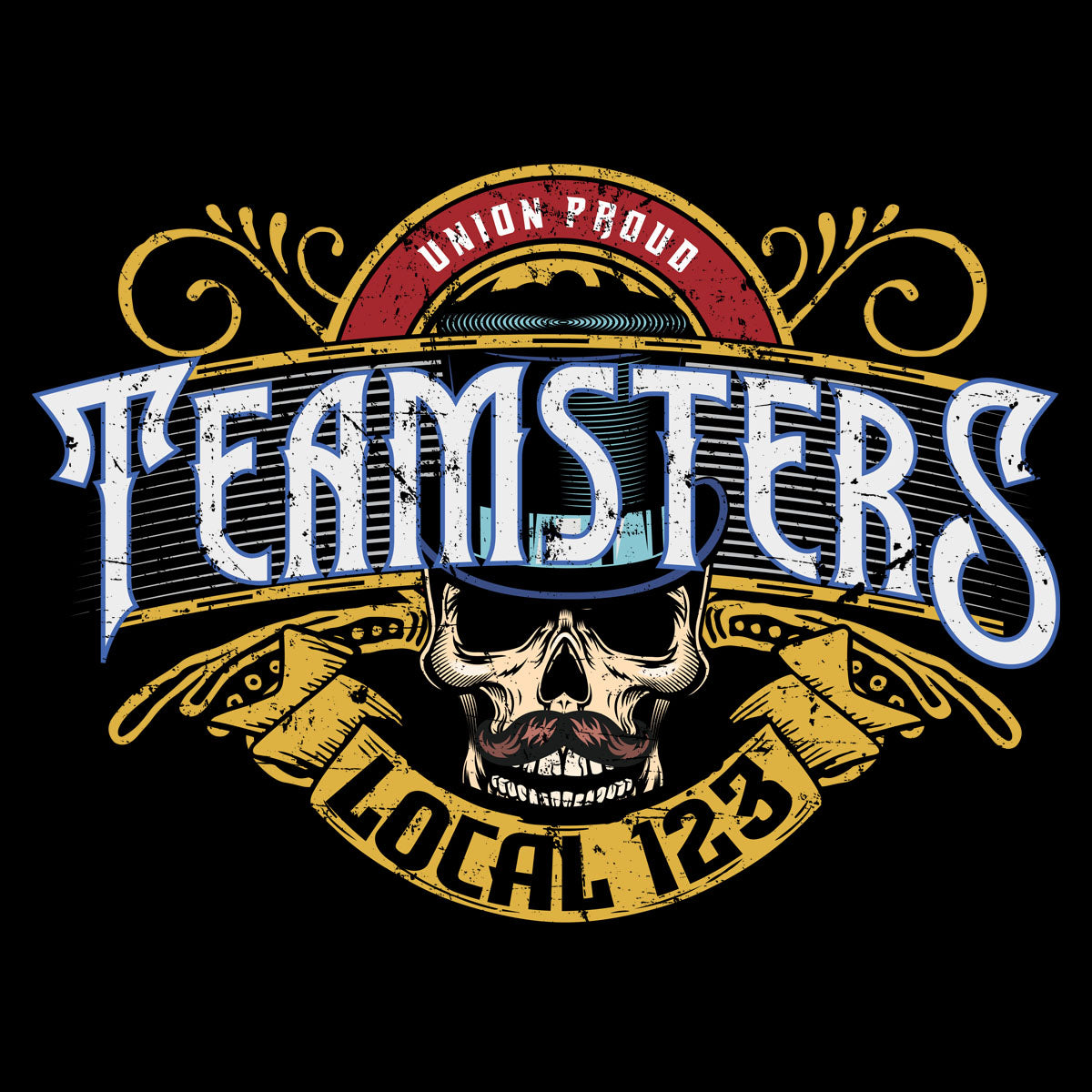 Teamsters - Skull Hat