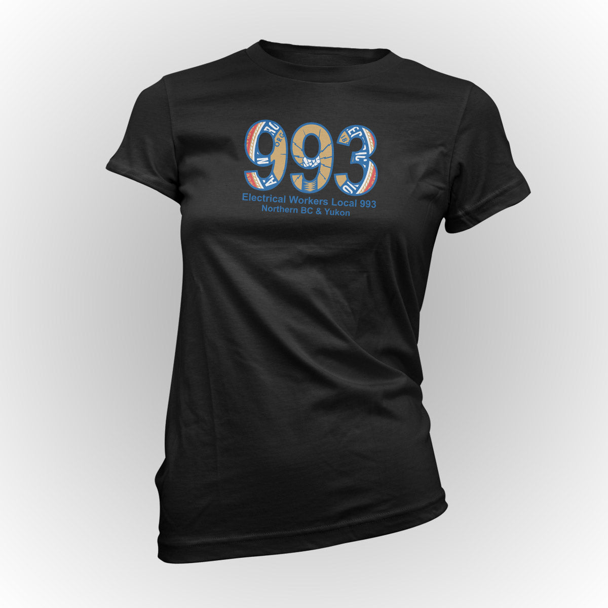 IBEW 993 - Masked Logo Apparel (Blue)