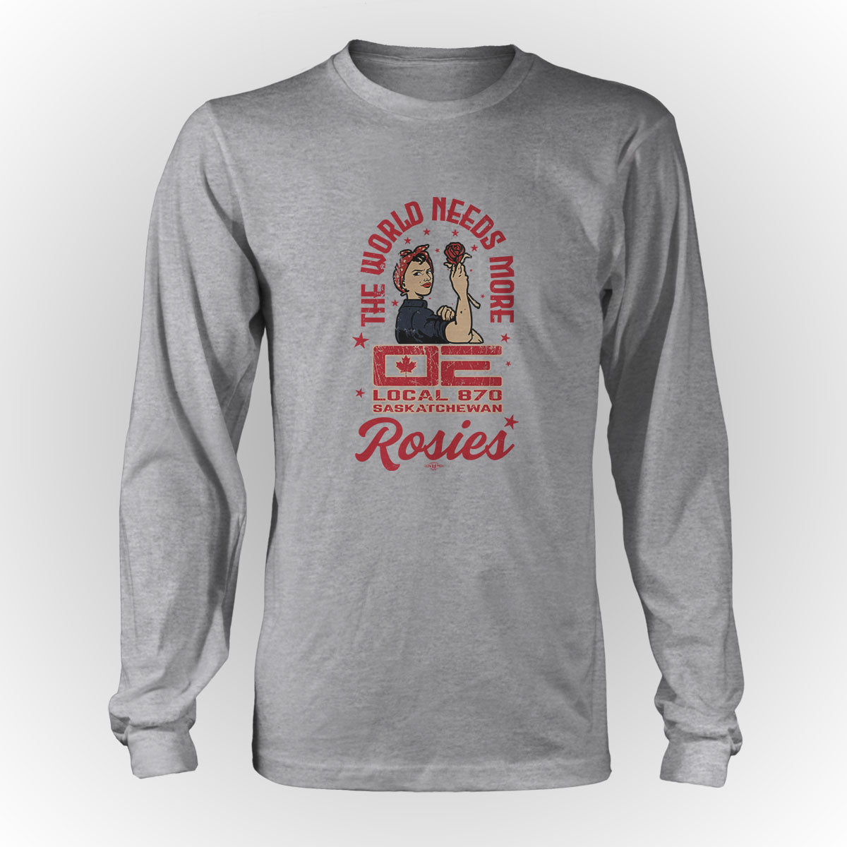 IUOE 870 - More Rosies (Heather Gray)