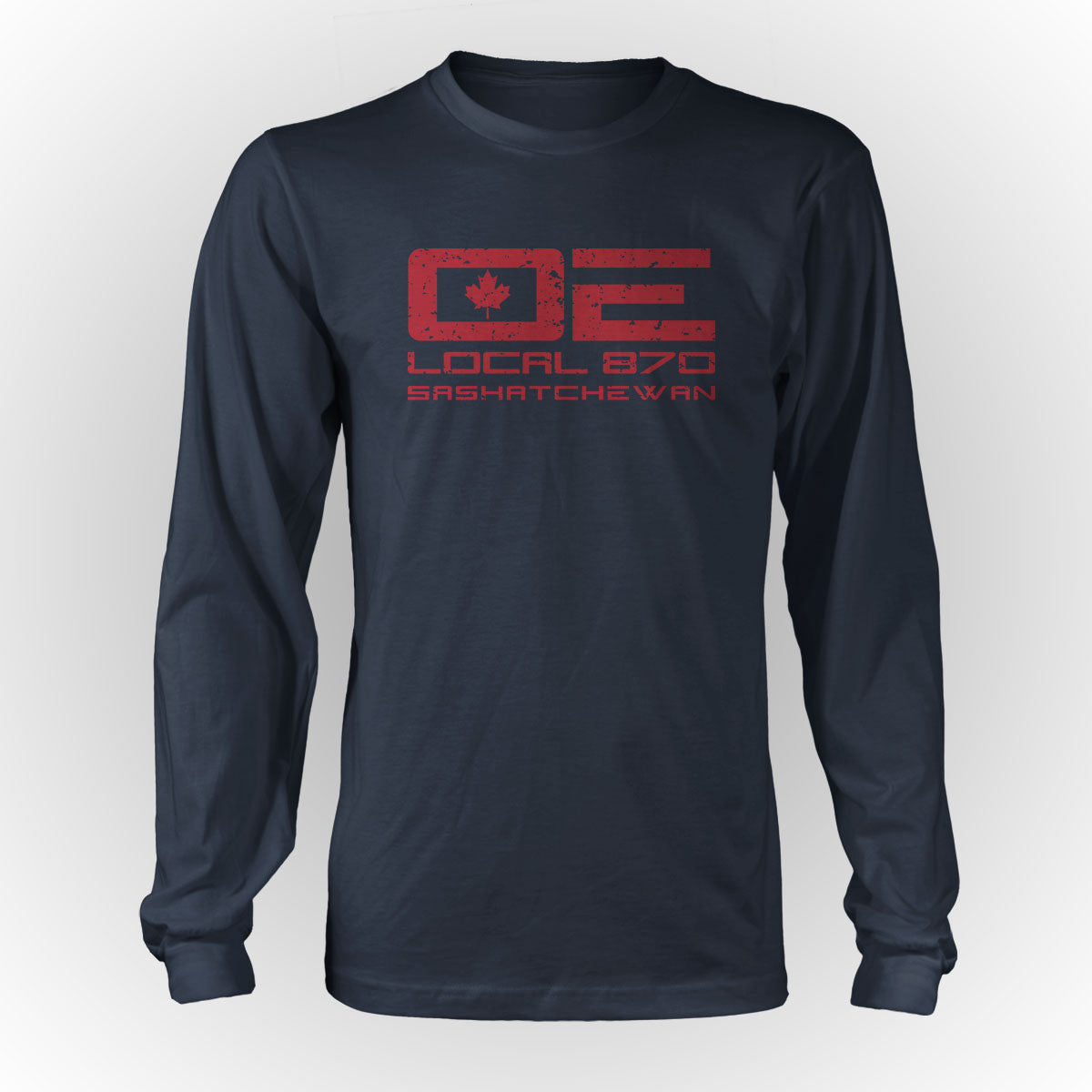 IUOE 870 - Red Logo (Navy)
