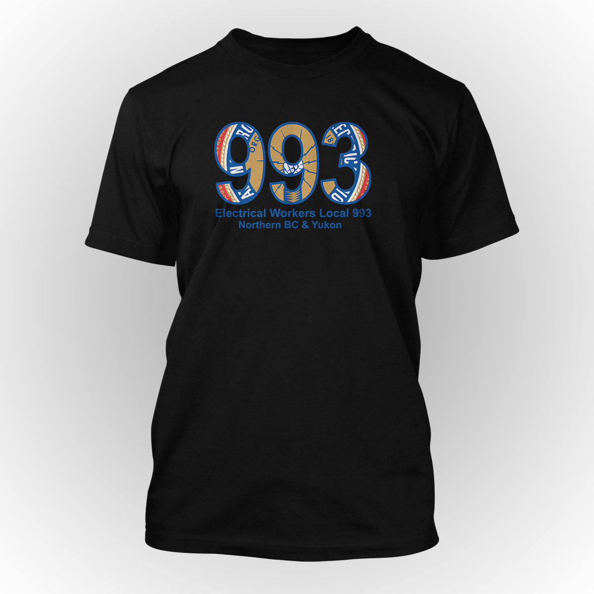IBEW 993 - Masked Logo Apparel (Blue)