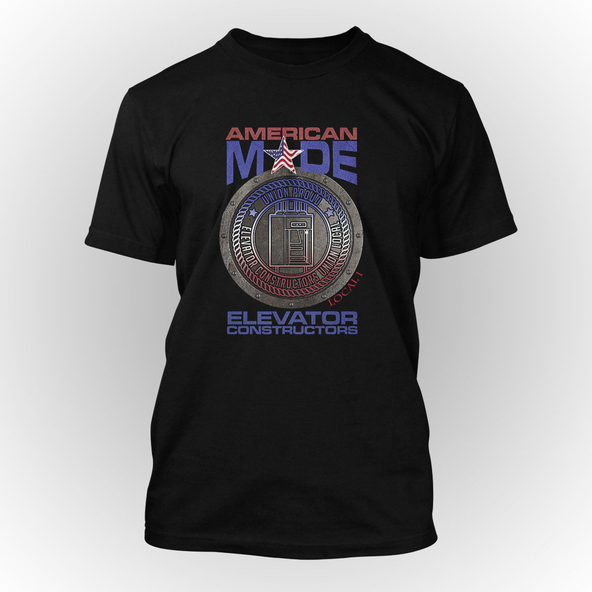 Elevator Constructors Union - Round America Apparel