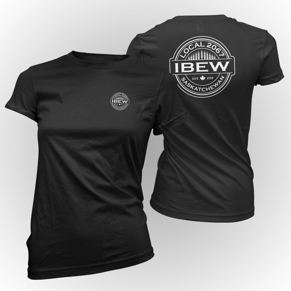 Personalized IBEW 2067 - Wheat Stamp Apparel
