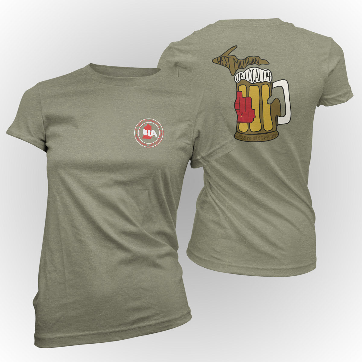 UA Local 174 Beer Mug Apparel