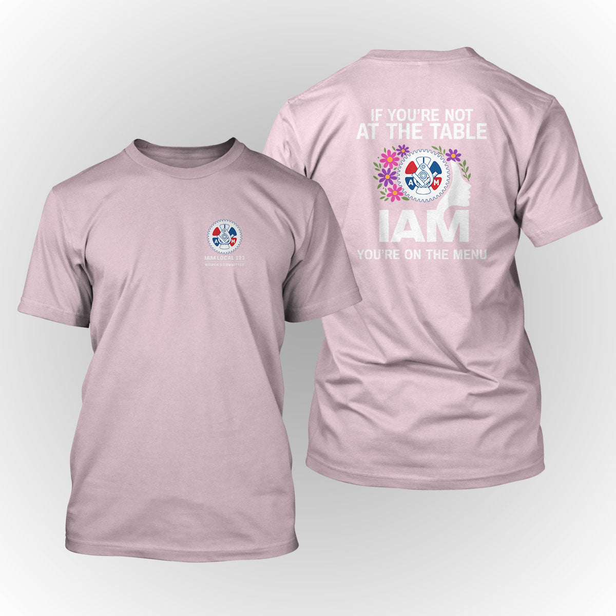 Machinists - At the Table Apparel (Light Pink)