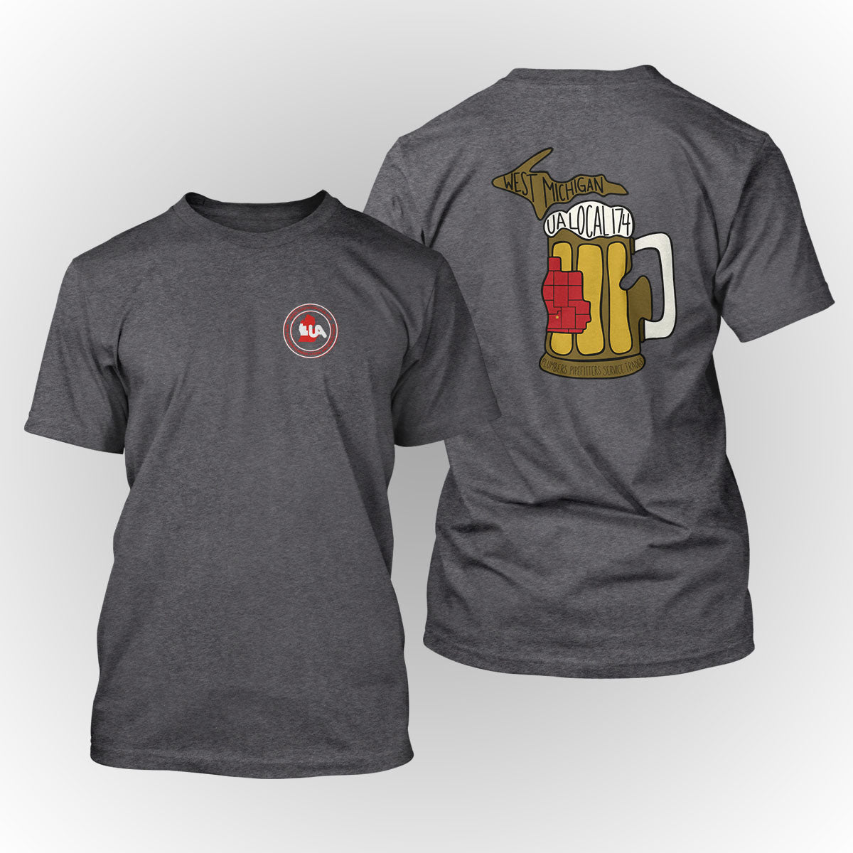 UA Local 174 Beer Mug Apparel