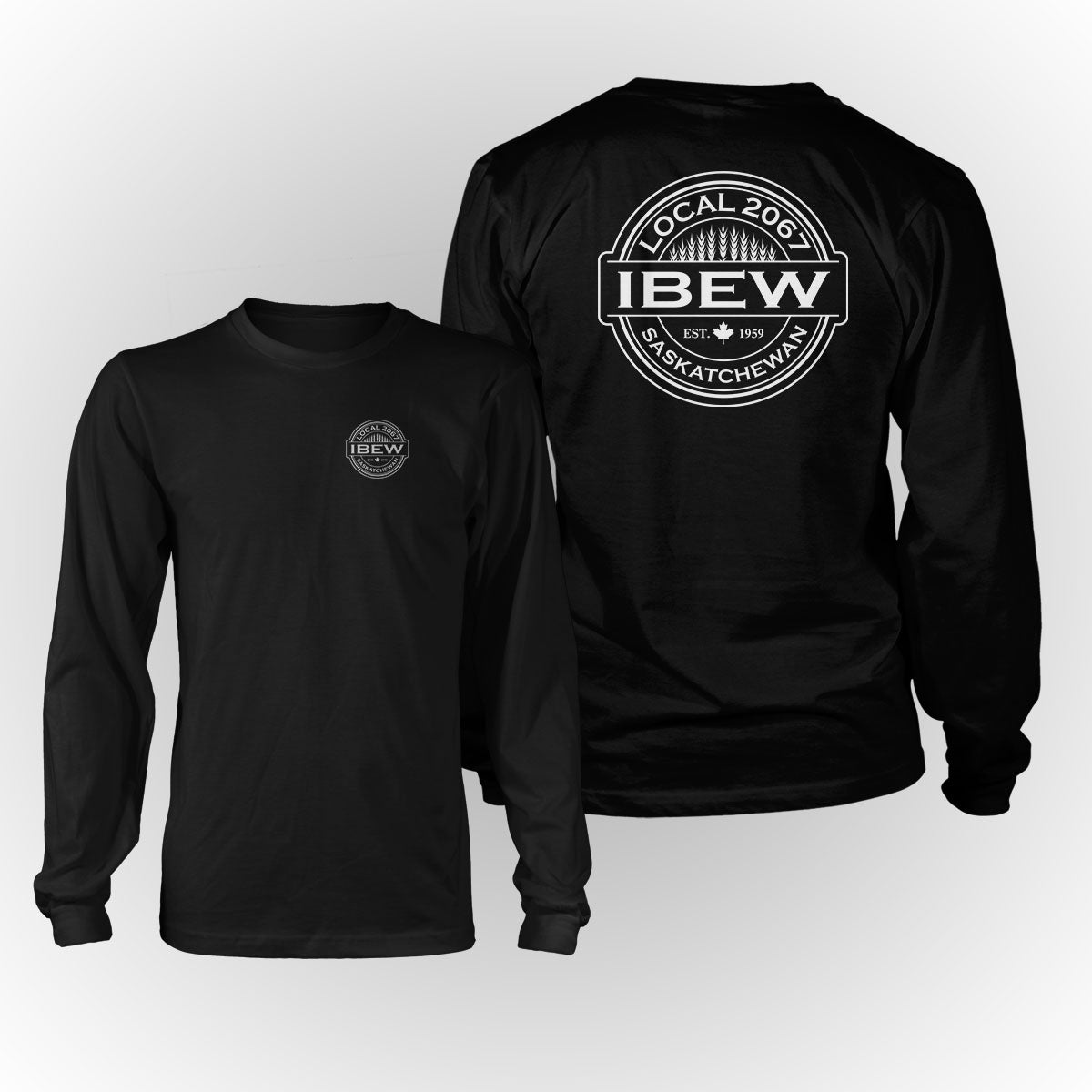 Personalized IBEW 2067 - Wheat Stamp Apparel