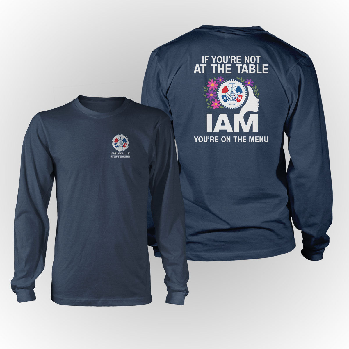 Machinists - At the Table Apparel (Heather Navy)
