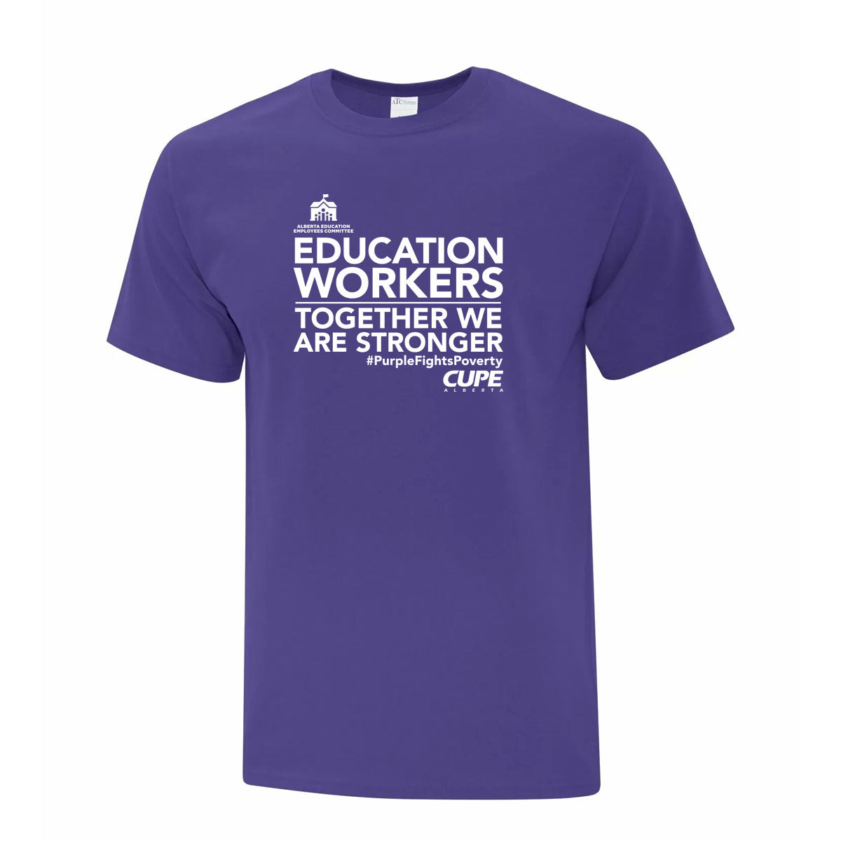 CUPE Alberta Purple T-Shirt