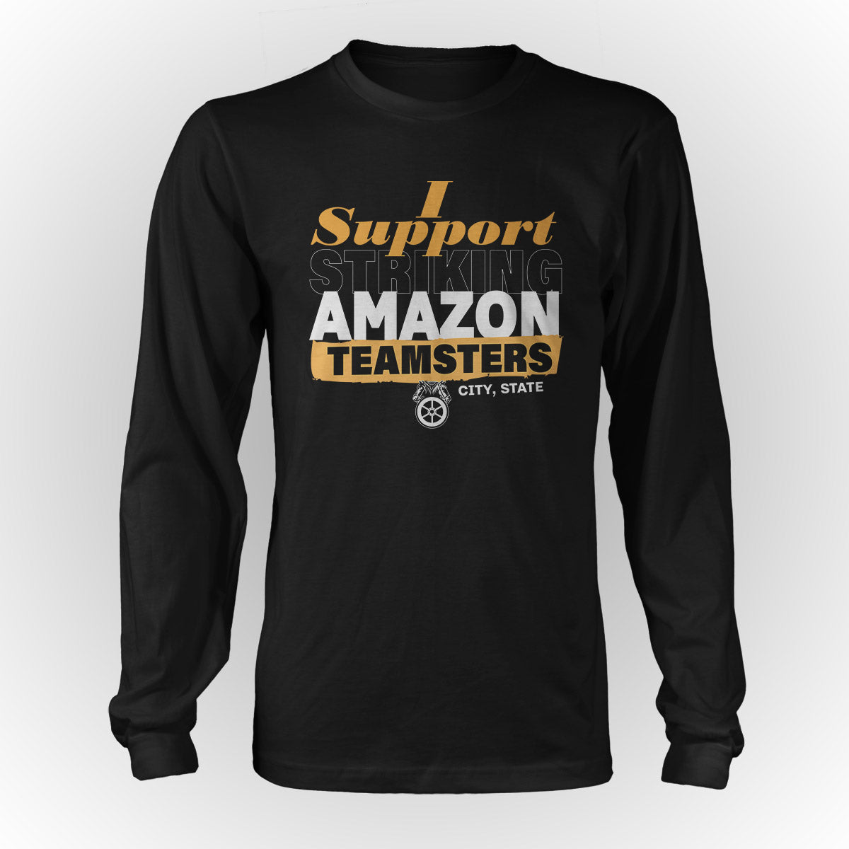 I Support Amazon Teamsters - Custom Union Apparel