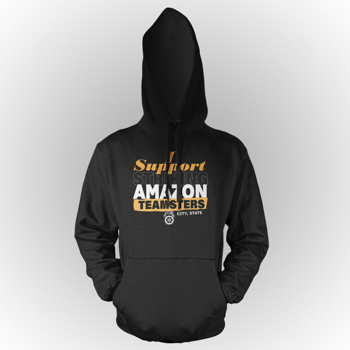 I Support Amazon Teamsters - Custom Union Apparel