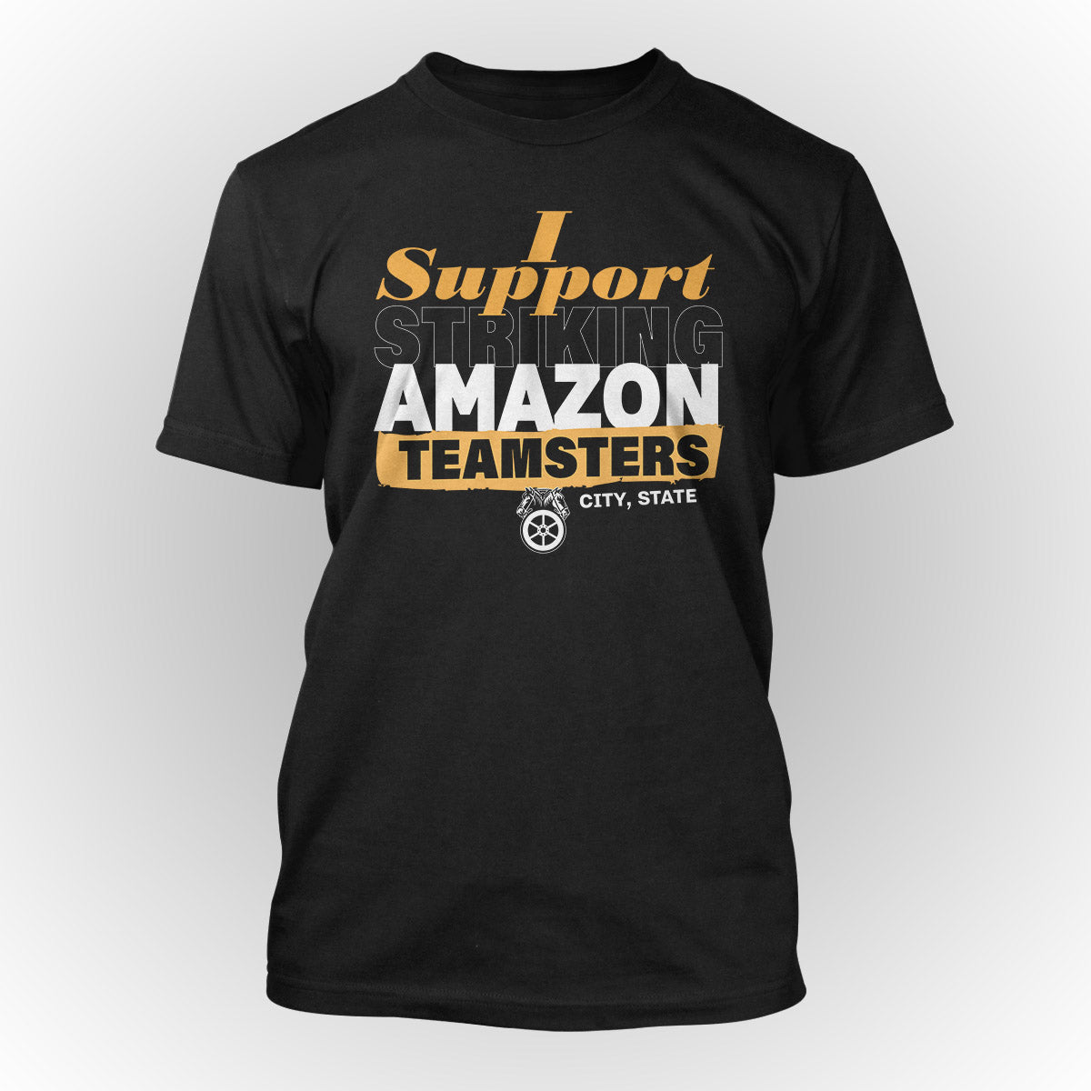 I Support Amazon Teamsters - Custom Union Apparel