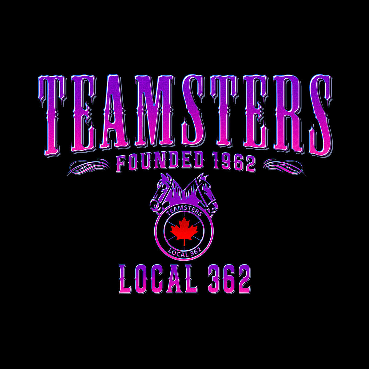 Teamsters 362 - Founded Pink Apparel