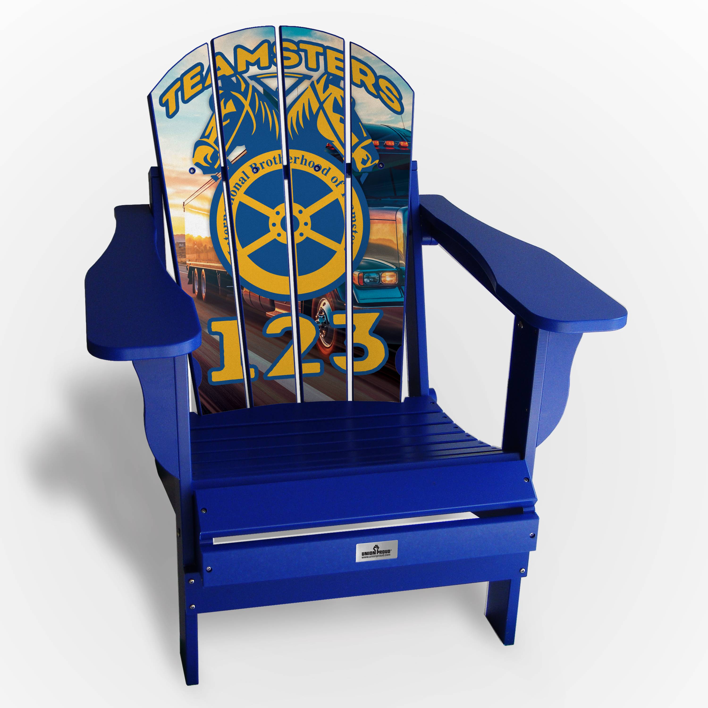 Teamsters Adult Resin Folding Chair