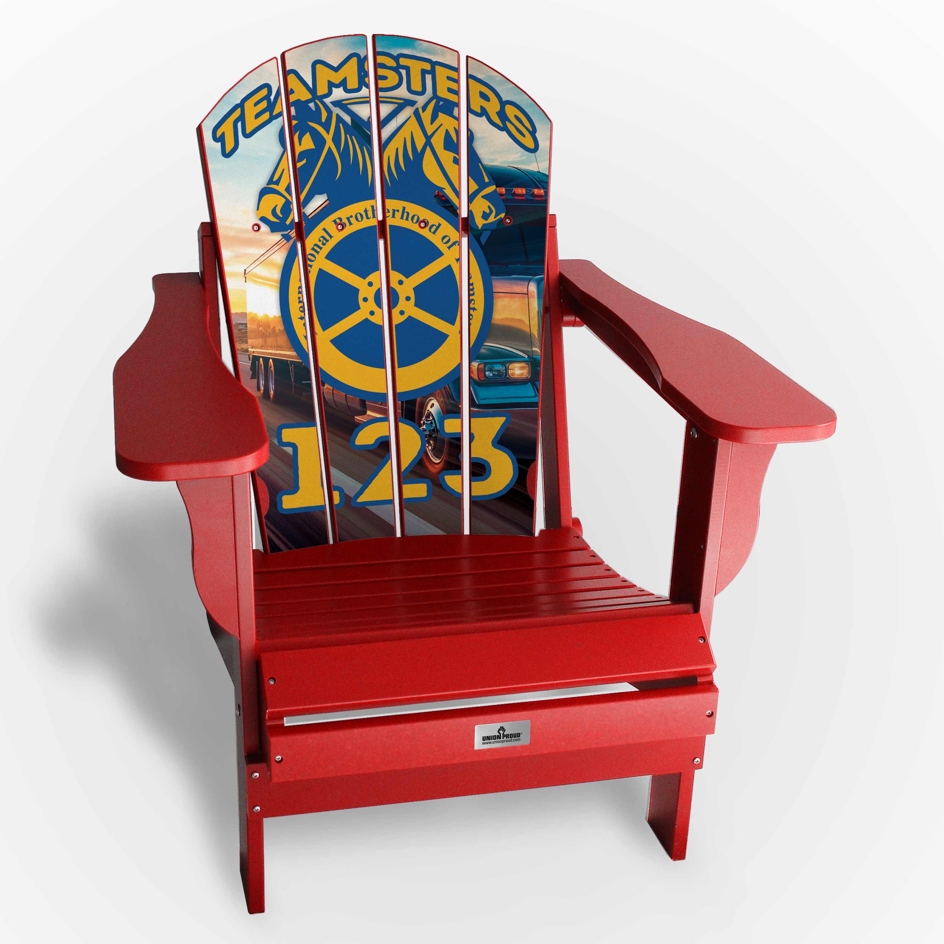Teamsters Adult Resin Folding Chair