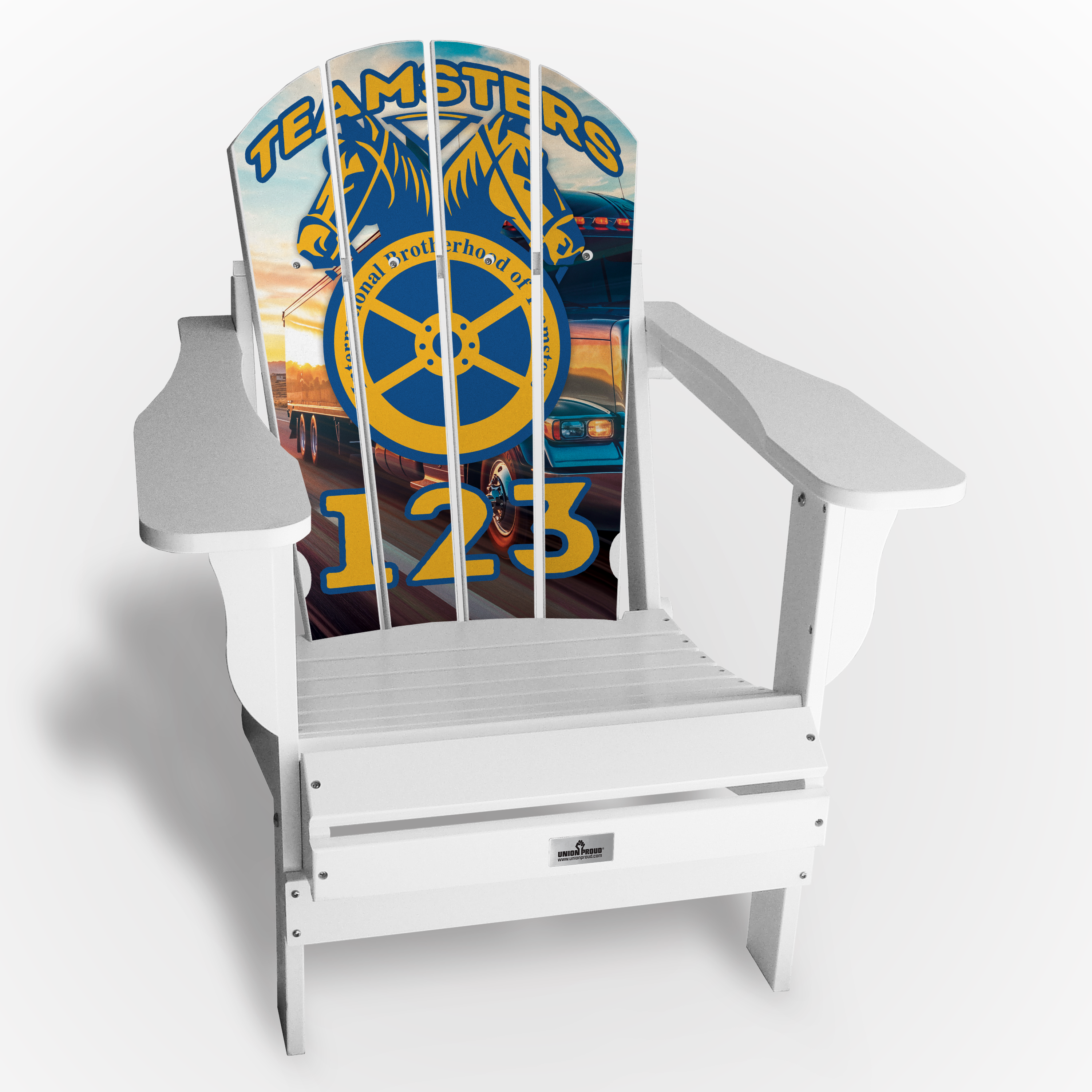 Teamsters Adult Resin Folding Chair