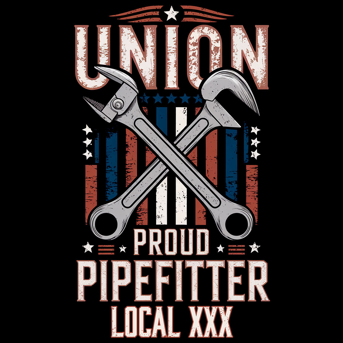 UA - Union Proud Pipefitters Vintage