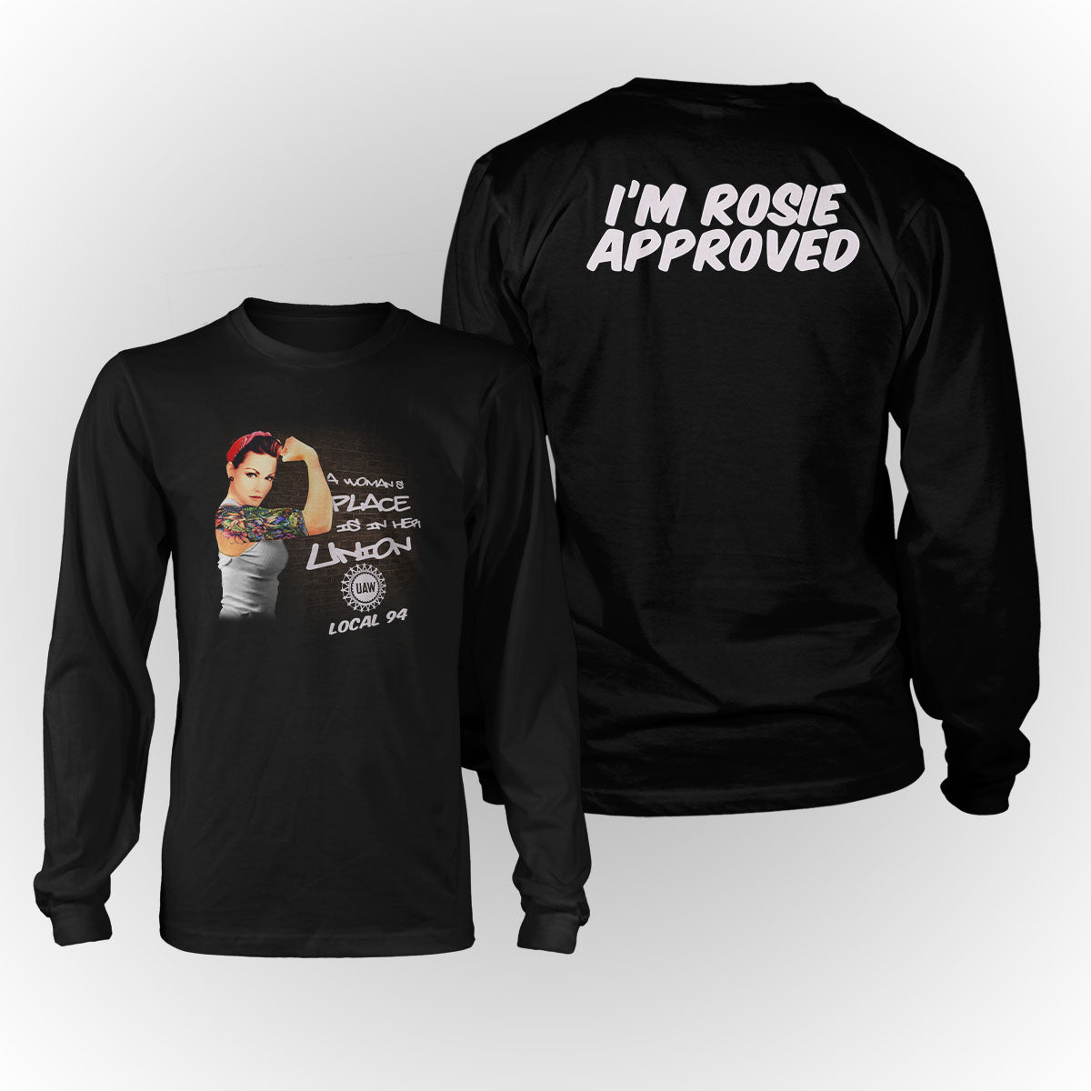 Autoworkers Modern "Rosie Approved" Apparel