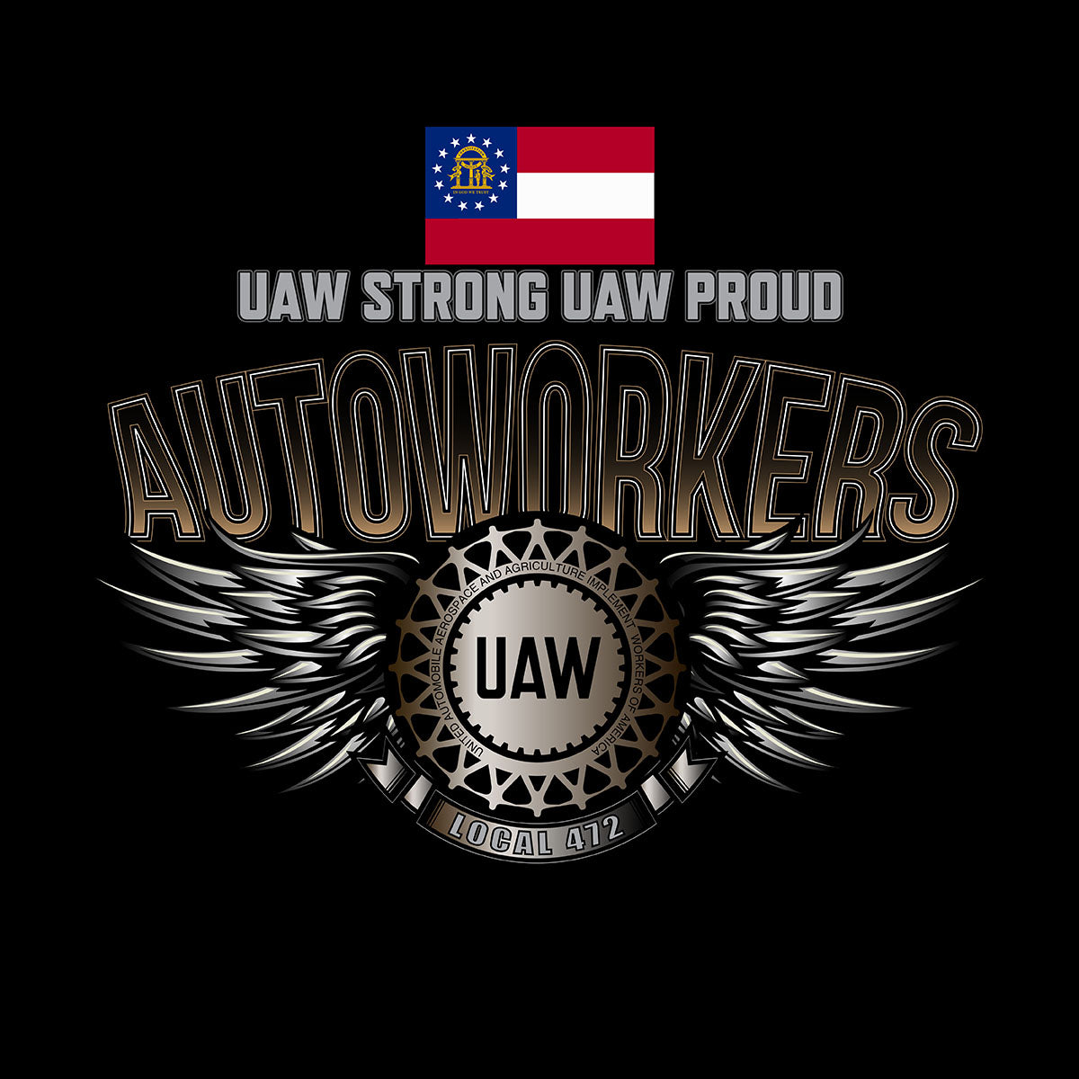 UAW 472 - Steel Wings Apparel